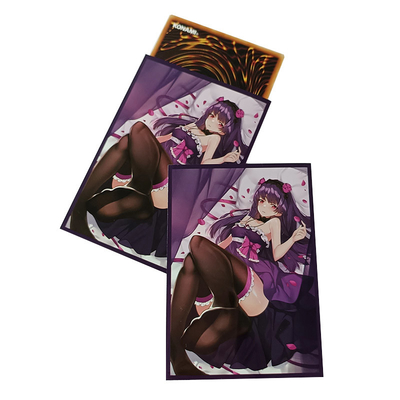 quality Protetor de baralho de cartas de baralho personalizado tcg 62x89mm tamanho pequeno factory