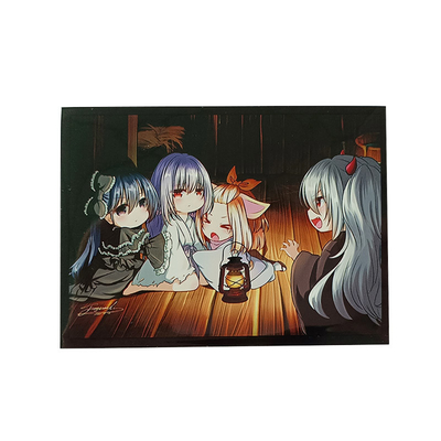 Capas de cartão de arte de impressão agradável 67x92mm apto 63x88mm mangas de cartão de anime Cpp