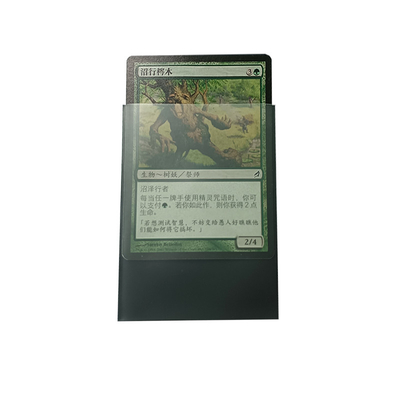 Protetor de convés 66x91mm manga de cartões colecionáveis ​​livre de PVC duplo fosco antirreflexo SGS