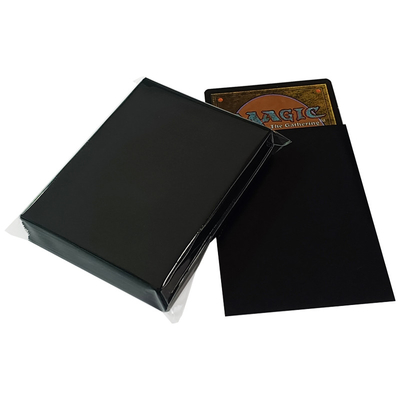 Baralhar fácil alaranjado da proteção 66X91mm de Matte Black Card Sleeves MTG da textura de CPP