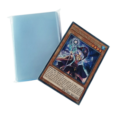Luvas principais inglesas claras de alta qualidade do jogo de mesa das luvas 56x82mm Catan do cartão