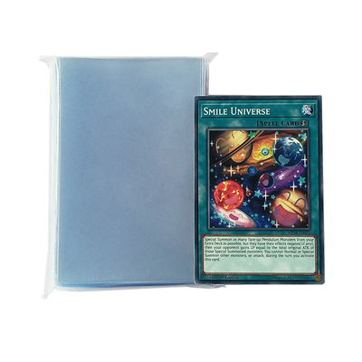 7 luvas principais altamente transparentes do cartão de jogo de mesa das luvas de proteção 67x103mm do cartão de jogo da MARAVILHA