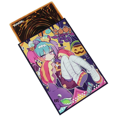 Tamanho pequeno impresso feito sob encomenda de Art Print Game Card Sleeve para protetores do cartão da plataforma de Yugioh