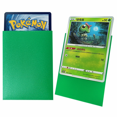 66x91mm MTG Manga Verde Protector de Deck Mate Manga Para Cartão Pokemon