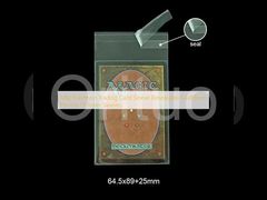 Mtg Pokemon Trading Card Sleeve Resealable 64x89mm Inner Sleeves de Ajuste Preciso